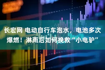长宏网 电动自行车泡水，电池多次爆燃！淋雨后如何挽救“小电驴”
