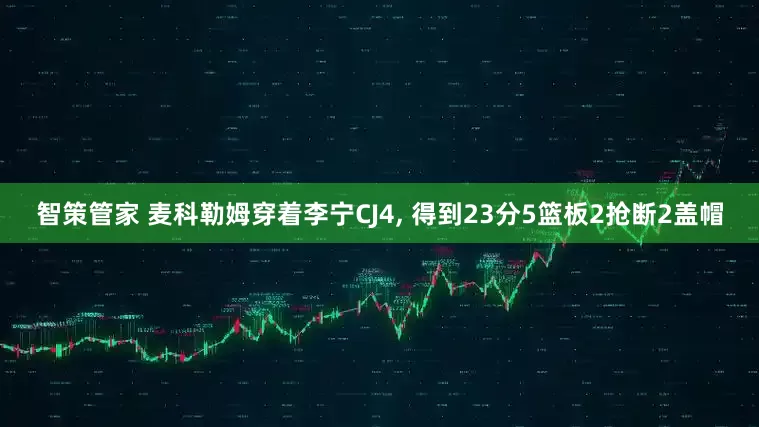 智策管家 麦科勒姆穿着李宁CJ4, 得到23分5篮板2抢断2盖帽