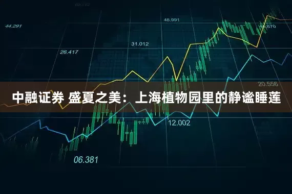 中融证券 盛夏之美：上海植物园里的静谧睡莲